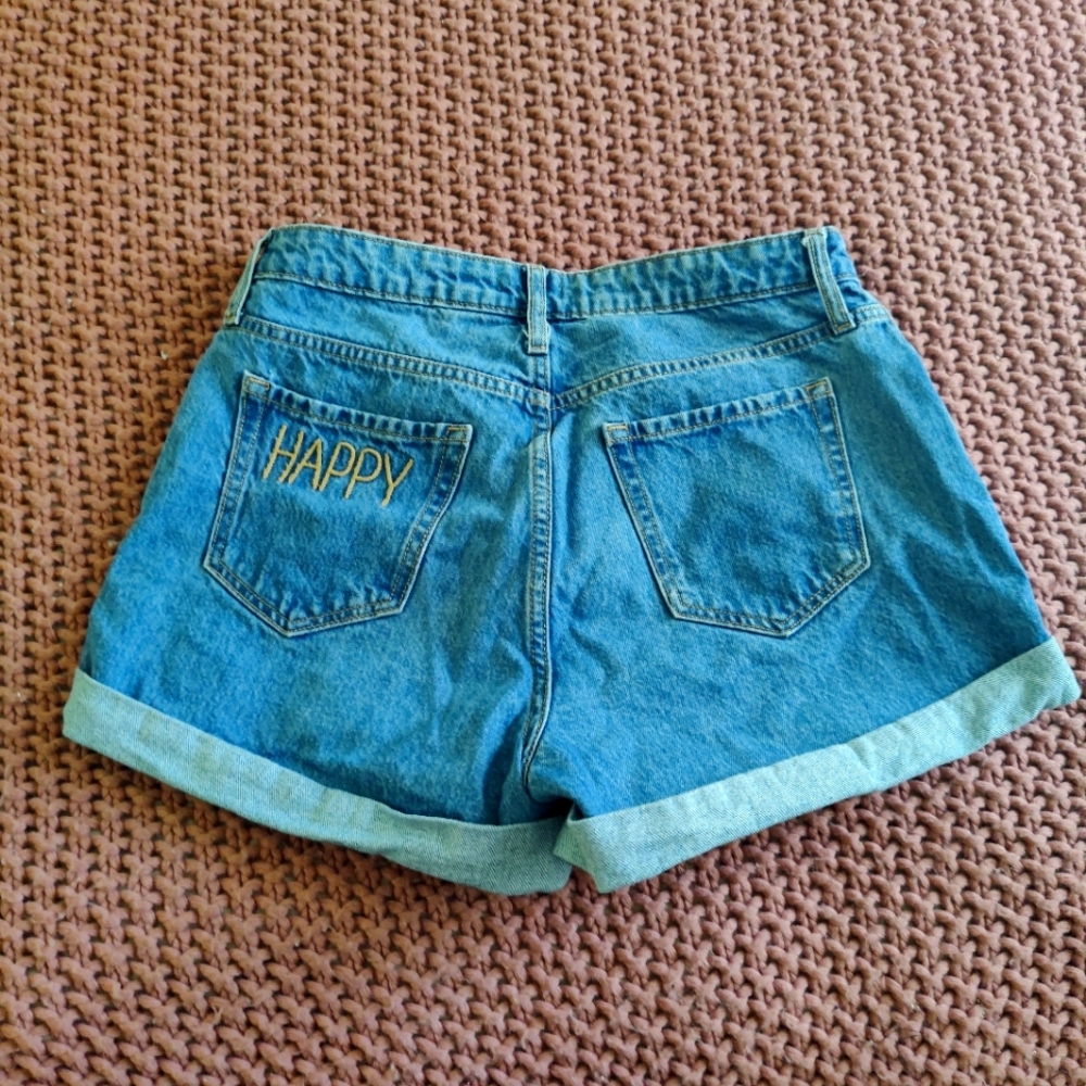 Wild Fable High Rise Mom Short size 8